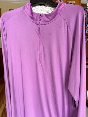 GOLF Lightweight Lavender Half-Zip Pullover
